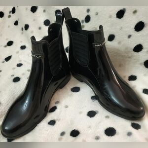 Nautica Windsail Women's Ankle Rain Booties